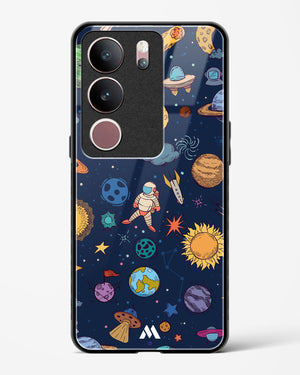 Space Frenzy Glass Case Phone Cover (Vivo)