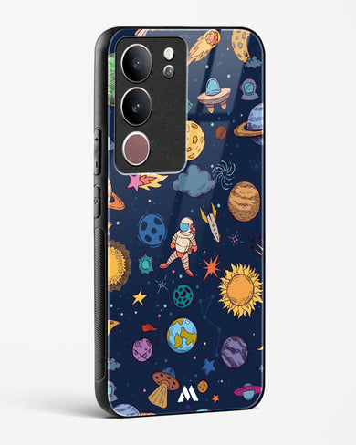 Space Frenzy Glass Case Phone Cover (Vivo)