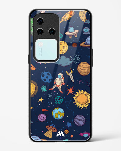 Space Frenzy Glass Case Phone Cover (Vivo)