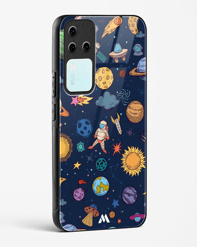 Space Frenzy Glass Case Phone Cover (Vivo)