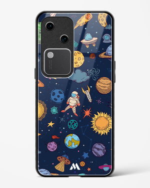Space Frenzy Glass Case Phone Cover (Vivo)