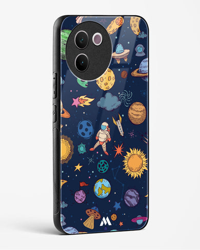 Space Frenzy Glass Case Phone Cover (Vivo)
