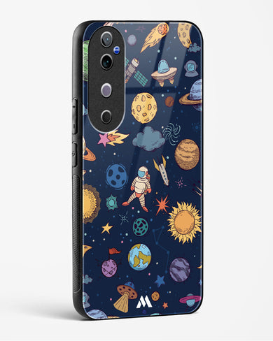 Space Frenzy Glass Case Phone Cover (Vivo)