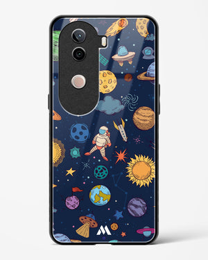 Space Frenzy Glass Case Phone Cover (Vivo)