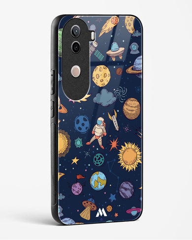 Space Frenzy Glass Case Phone Cover (Vivo)