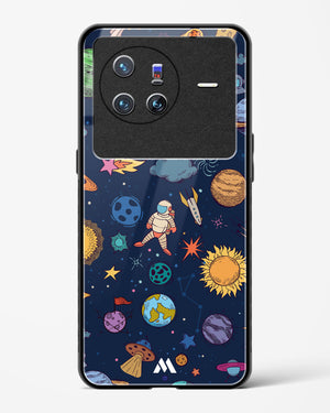 Space Frenzy Glass Case Phone Cover-(Vivo)