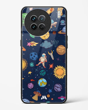 Space Frenzy Glass Case Phone Cover-(Vivo)