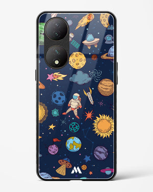 Space Frenzy Glass Case Phone Cover (Vivo)