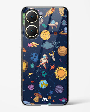 Space Frenzy Glass Case Phone Cover (Vivo)