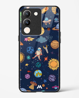Space Frenzy Glass Case Phone Cover (Vivo)