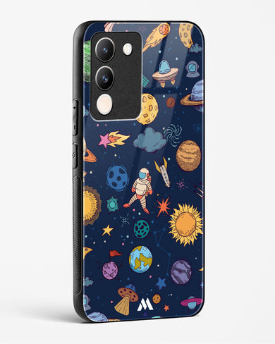 Space Frenzy Glass Case Phone Cover (Vivo)