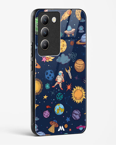 Space Frenzy Glass Case Phone Cover (Vivo)