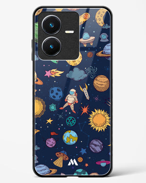 Space Frenzy Glass Case Phone Cover-(Vivo)