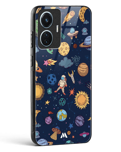 Space Frenzy Glass Case Phone Cover (Vivo)