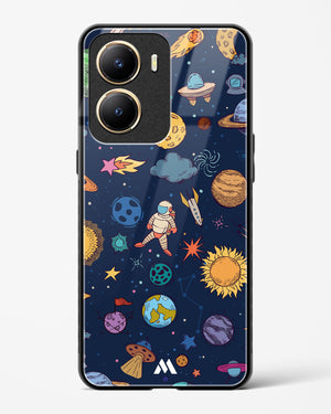 Space Frenzy Glass Case Phone Cover-(Vivo)