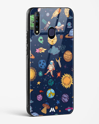 Space Frenzy Glass Case Phone Cover (Vivo)