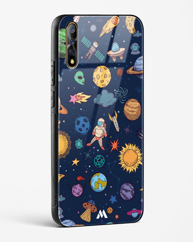 Space Frenzy Glass Case Phone Cover (Vivo)