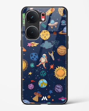 Space Frenzy Glass Case Phone Cover (Vivo)