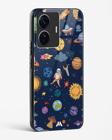 Space Frenzy Glass Case Phone Cover (Vivo)