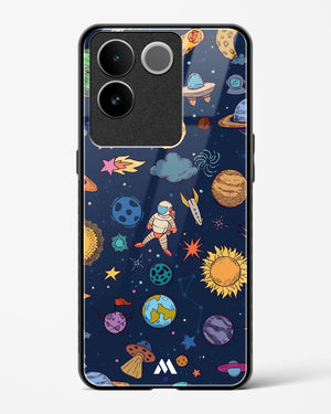 Space Frenzy Glass Case Phone Cover (Vivo)