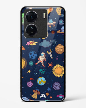 Space Frenzy Glass Case Phone Cover-(Vivo)