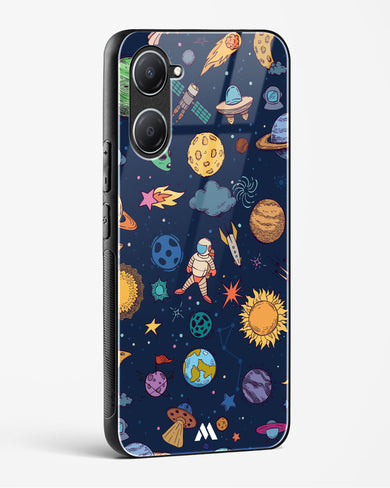 Space Frenzy Glass Case Phone Cover (Vivo)