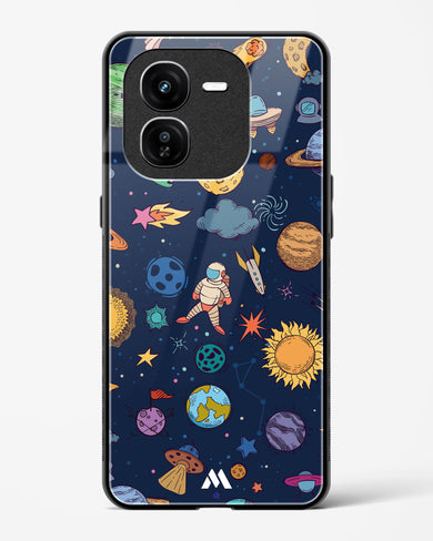 Space Frenzy Glass Case Phone Cover (Vivo)