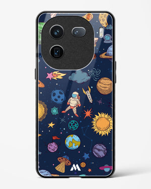Space Frenzy Glass Case Phone Cover (Vivo)