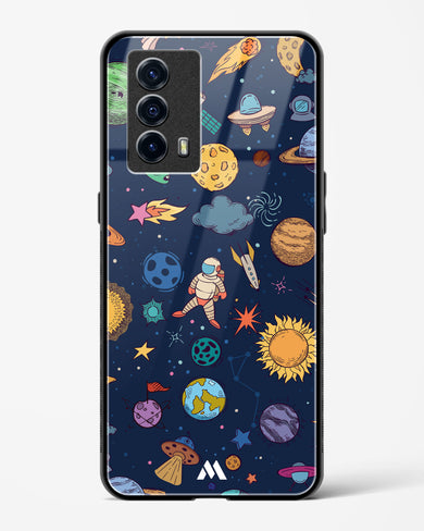 Space Frenzy Glass Case Phone Cover-(Vivo)