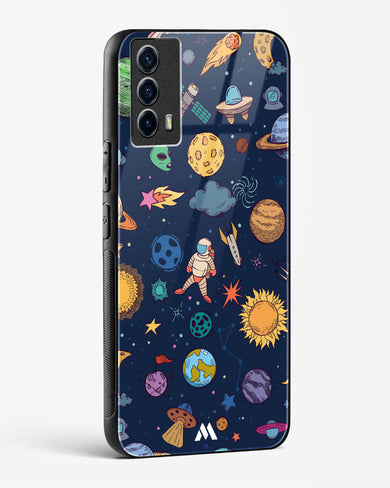 Space Frenzy Glass Case Phone Cover-(Vivo)