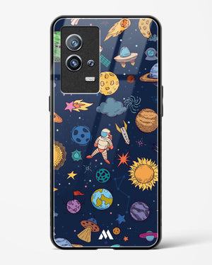 Space Frenzy Glass Case Phone Cover-(Vivo)