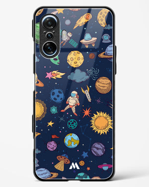 Space Frenzy Glass Case Phone Cover (Xiaomi)