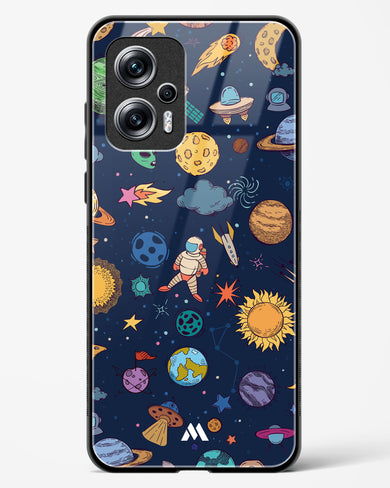 Space Frenzy Glass Case Phone Cover-(Xiaomi)