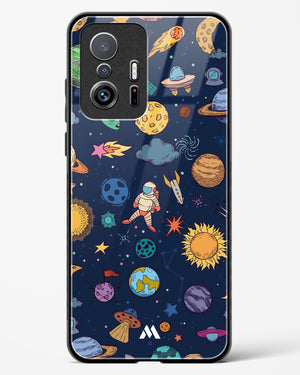 Space Frenzy Glass Case Phone Cover-(Xiaomi)