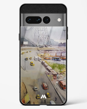 Vintage Kolkata in Watercolours Glass Case Phone Cover (Google)