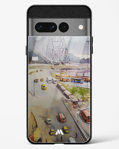 Vintage Kolkata in Watercolours Glass Case Phone Cover (Google)