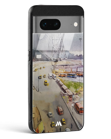 Vintage Kolkata in Watercolours Glass Case Phone Cover (Google)
