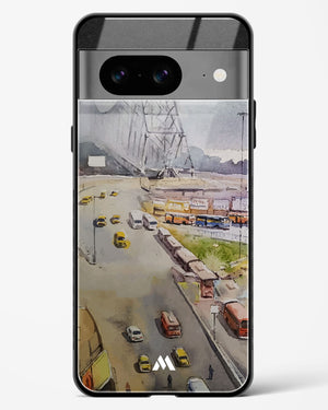 Vintage Kolkata in Watercolours Glass Case Phone Cover (Google)