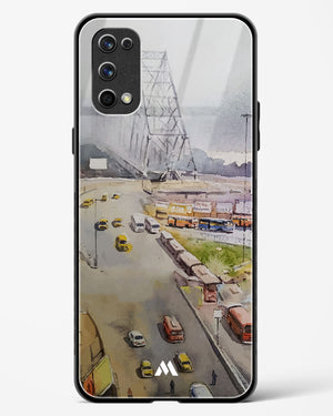 Vintage Kolkata in Watercolours Glass Case Phone Cover (Realme)