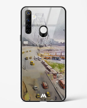 Vintage Kolkata in Watercolours Glass Case Phone Cover (Realme)