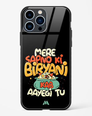 Sapno Ki Biryani Glass Case Phone Cover-(Apple)
