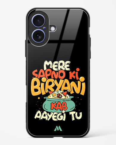 Sapno Ki Biryani Glass Case Phone Cover (Apple)