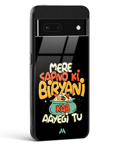 Sapno Ki Biryani Glass Case Phone Cover-(Google)