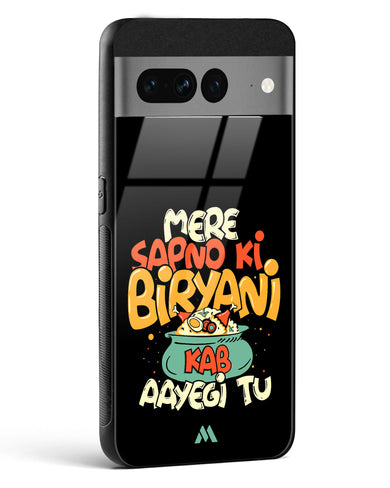 Sapno Ki Biryani Glass Case Phone Cover-(Google)