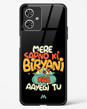 Sapno Ki Biryani Glass Case Phone Cover (Motorola)
