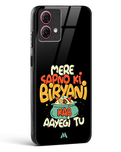 Sapno Ki Biryani Glass Case Phone Cover (Motorola)