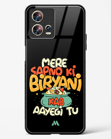 Sapno Ki Biryani Glass Case Phone Cover (Motorola)