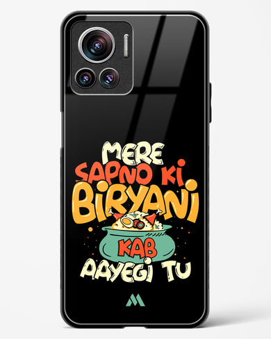 Sapno Ki Biryani Glass Case Phone Cover (Motorola)