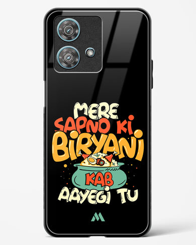 Sapno Ki Biryani Glass Case Phone Cover (Motorola)