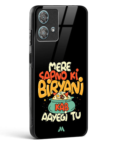 Sapno Ki Biryani Glass Case Phone Cover (Motorola)